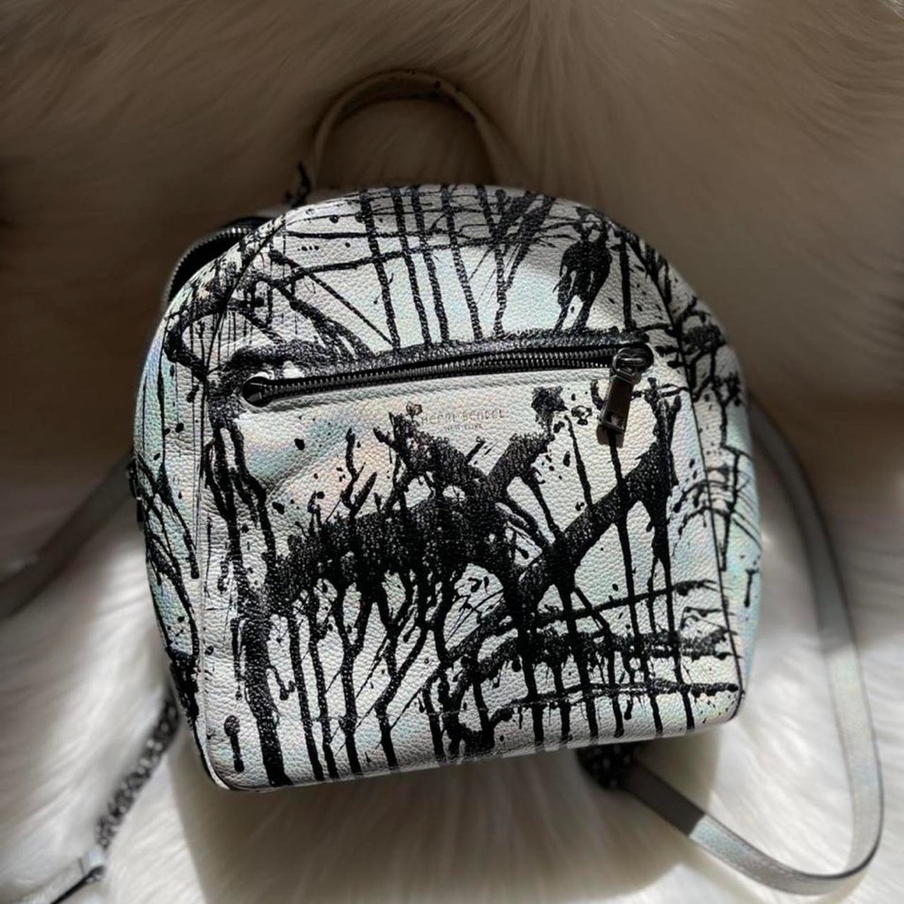 Henri Bendel About Town Splatter Backpack